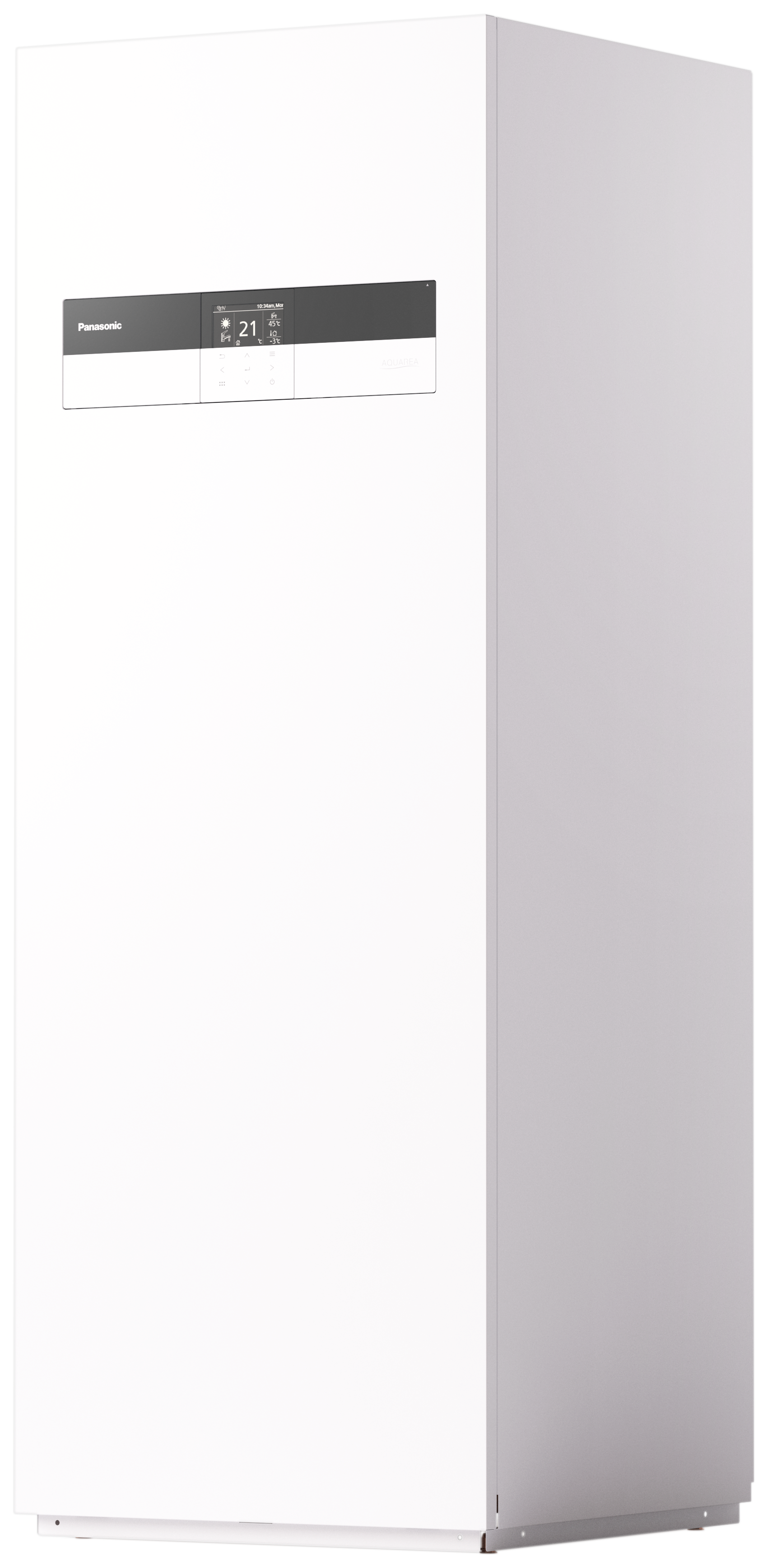 Hochaufgelöste Aufnahme eines Innengerätes der Aquarea-Wärmepumpen von Panasonic.